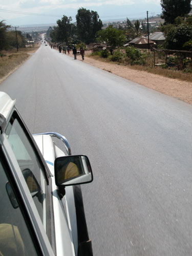 endless road - tarmac